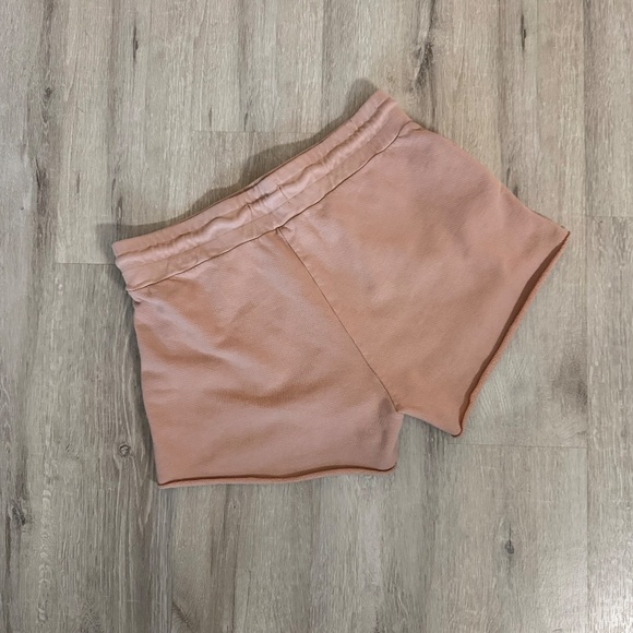 Mate the Label Women’s Dusty Rose Organic Cotton Sweat Short Size XS - Picture 5 of 5